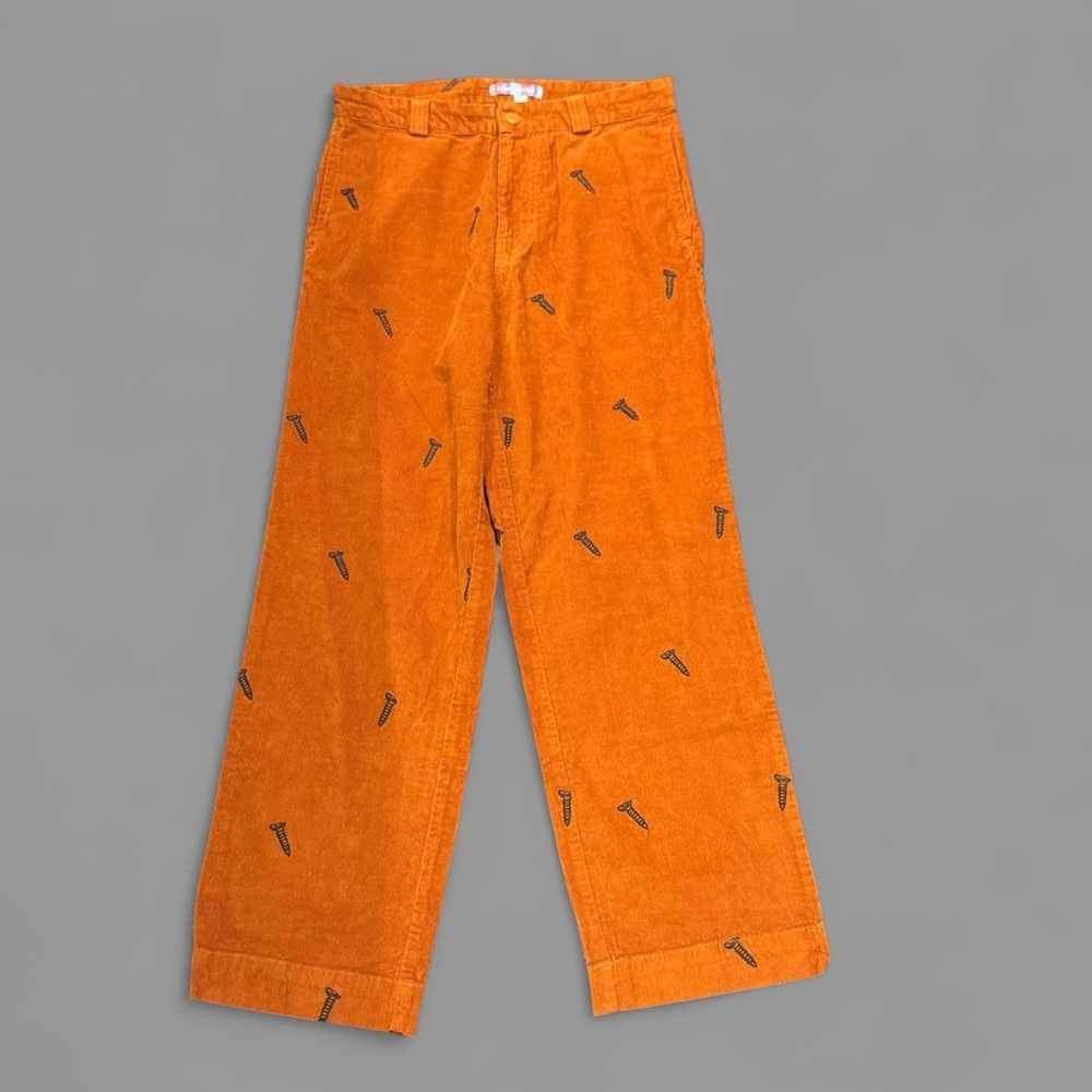Urban Outfitters orange corduroy pants